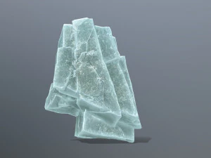 Ice rocks 3D Model
