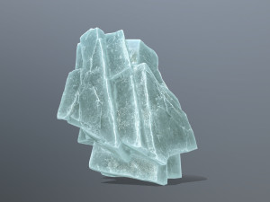 Ice rocks 3D मॉडल