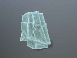 Ice rocks 3D मॉडल