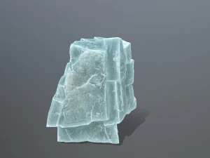 Ice rocks 3D Model