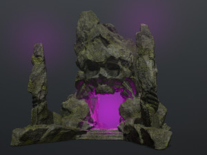 Skull gate 3D Model