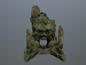 Skull gate Modello 3D