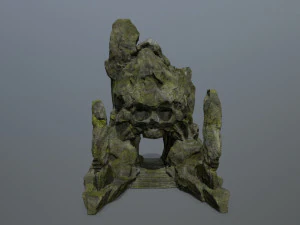 Skull gate 3D Model