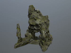 Skull gate Modello 3D