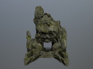 Skull gate Modello 3D