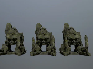 Skull gate 3D Model