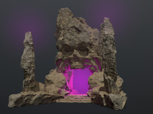 Skull gate 3D Model