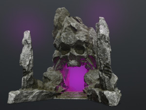 Skull gate 3Dモデル