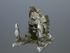 Skull gate Modello 3D
