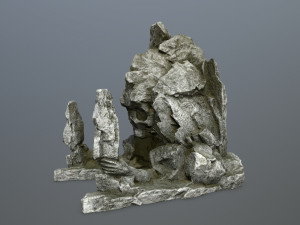 Skull gate Modello 3D