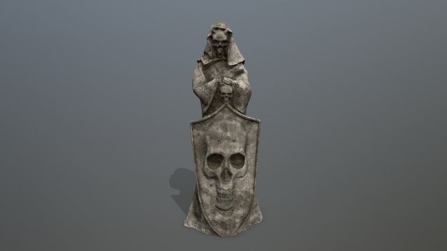 Statue Modèle 3D .c4d .max .obj .3ds .fbx .stl .blend 