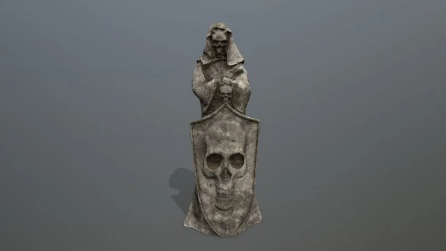 Statue 3D Model .c4d .max .obj .3ds .fbx .stl .blend 