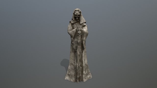 Statue 3D Модель .c4d .max .obj .3ds .fbx .stl .blend 
