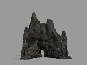 Porta di roccia Modello 3D