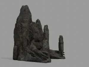 Porta di roccia Modello 3D