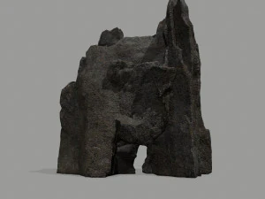 Porta di roccia Modello 3D