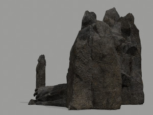 Rock Gate Modelo 3D