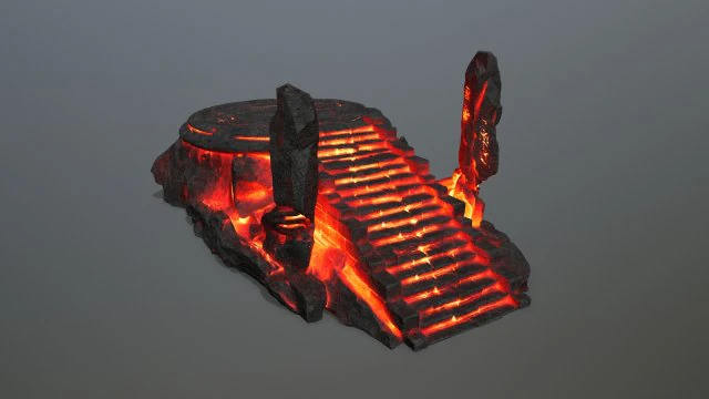 Temple 3D Model .c4d .max .obj .3ds .fbx .stl .blend 