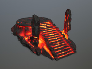 Temple 3D-Modell