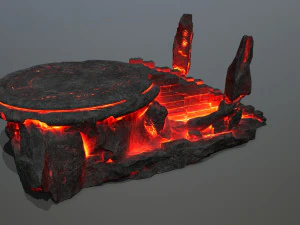 Temple 3D Model