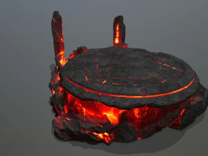 Temple 3D Model