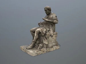 Statua Modello 3D