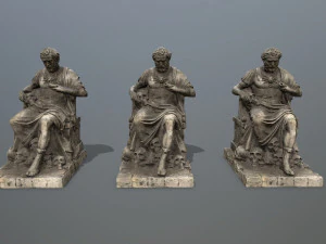 Statua Modello 3D
