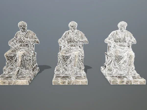 Statua Modello 3D