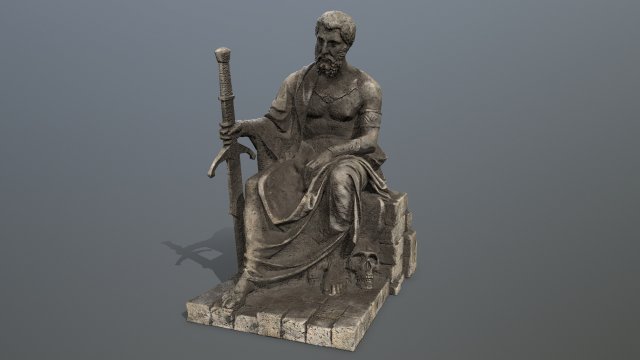 Statue 2 Modelo 3D .c4d .max .obj .3ds .fbx .stl .blend 