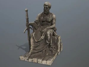 Statue 2 3D Model