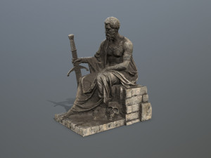 Statue 2 Modelo 3D