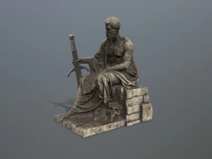 Statue 2 3D Model
