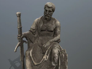 Statue 2 3D Model