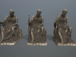 Statue 2 3D Model