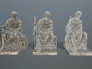 Statue 2 3D Model