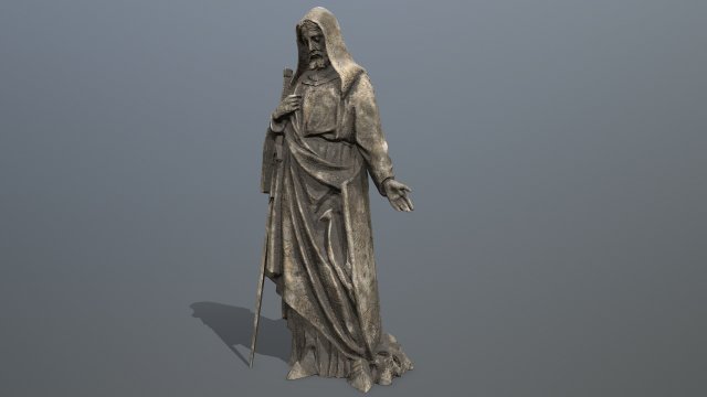Statue Model 3D .c4d .max .obj .3ds .fbx .stl .blend 