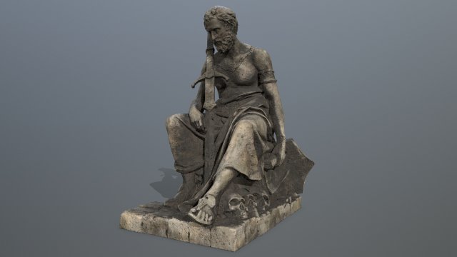 Statue 4 Modelo 3D .c4d .max .obj .3ds .fbx .stl .blend 
