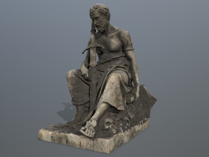 Statue 4 3D Model