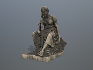 Statue 4 Modelo 3D
