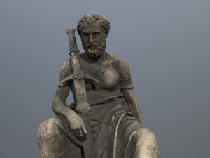 Statue 4 Modelo 3D