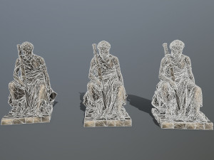 Statue 4 Modelo 3D