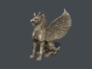 Statue Creature 3D Model