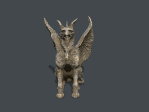 Statue Creature 3D Model