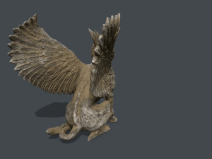 Statue Creature 3D Model