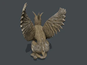 Statue Creature 3D Model