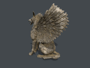 Statue Creature 3D Model