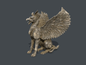 Statue Creature 3D Model