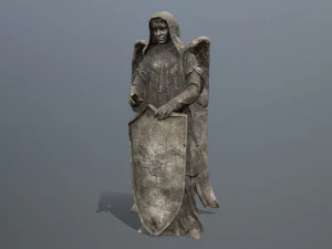 Angel statue 3D Model