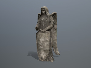 Angel statue Modello 3D