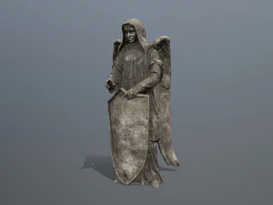 Angel statue 3D Model
